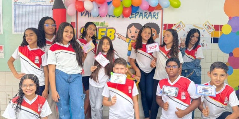 Alunos da Rede Municipal de João Pessoa participam da Prova Saeb 2025