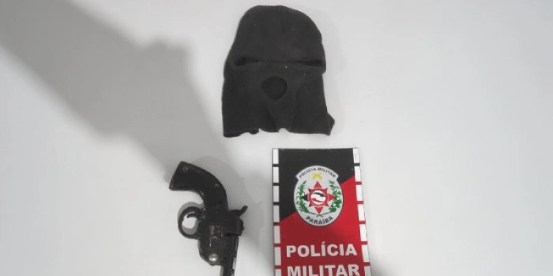 Polícia Militar cumpre mandado de prisão e apreende arma de fogo em Imaculada