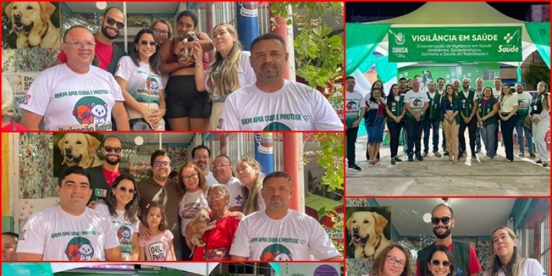 Vigilância em Saúde de Sousa destaca ações de bem-estar animal e saúde pública durante a FEAGROS 2025