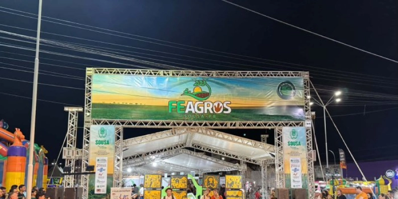 Último dia da Feira Agropecuária de Sousa é marcado por ampla programação cultural