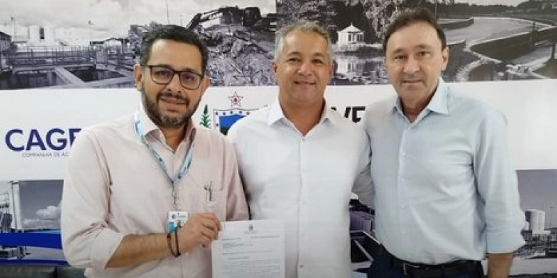 Prefeito Gerôncio Júnior anuncia início de obra para levar água tratada ao Distrito de Ramada