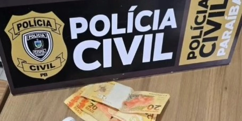 Policiais Civis prendem indivíduo investigado por tráfico drogas em Pombal