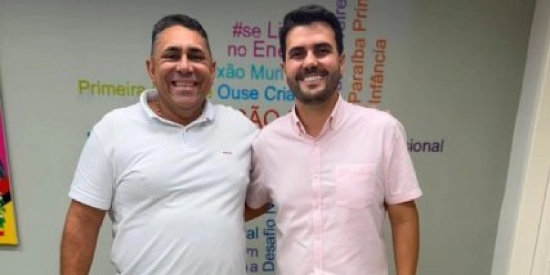João Neto discute novos investimentos para a Educação de Aparecida com o secretário estadual Wilson Santiago Filho