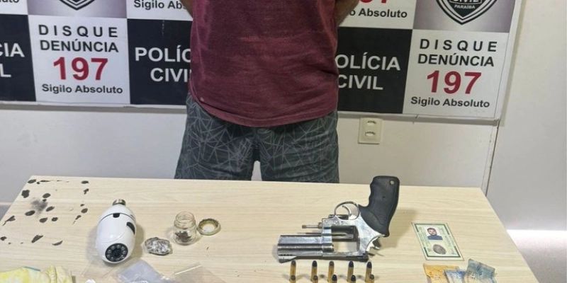 Polícia Civil prende integrante de organização criminosa carioca na PB