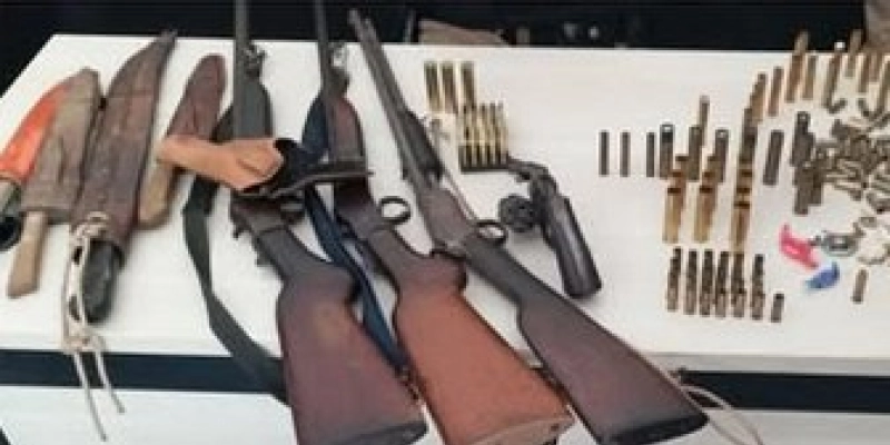 Polícia Militar apreende várias armas em ocorrência de violência doméstica