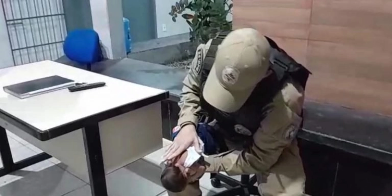 Policial militar salva bebê de apenas 20 dias de vida na Paraíba 