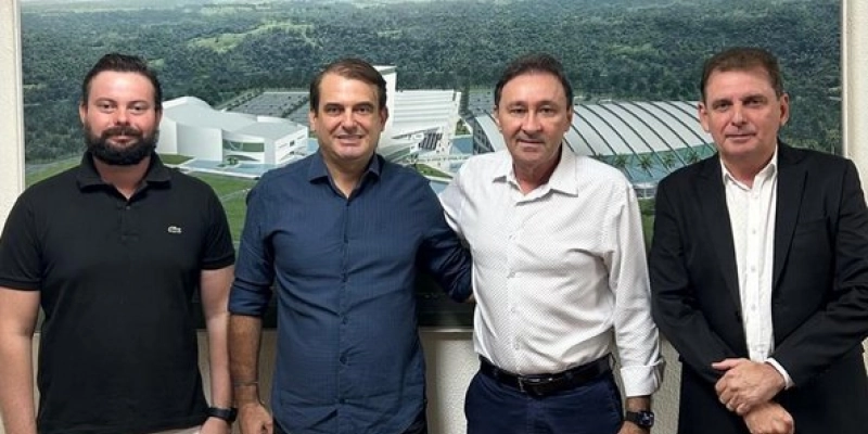 Prefeito Bal Lins discute situação do Açude de Boqueirão com o secretário Deusdete Queiroga
