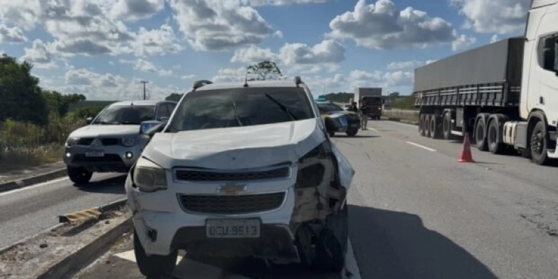 Três morrem em grave acidente na BR-101, na Paraíba