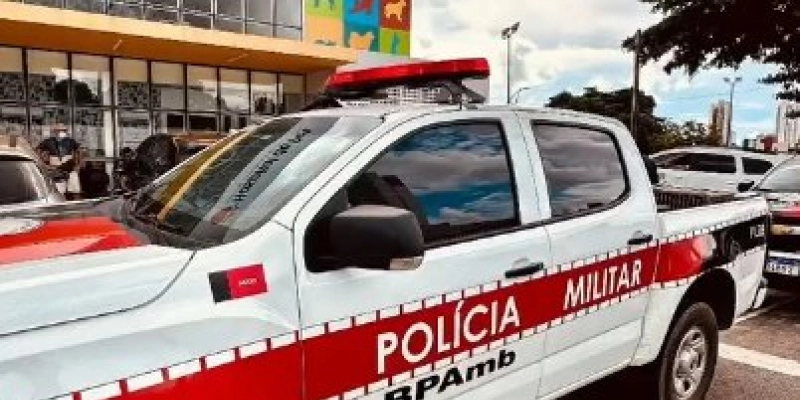 Polícia Ambiental com o apoio do Canil Municipal de Patos, resgatam cadela em estágio crítico de abandono 