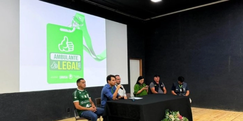 Prefeitura de Sousa realiza audiência pública para iniciar cadastro para organizar atuação de ambulantes