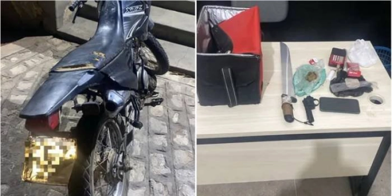 Dupla é presa por “delivery” de drogas durante ação da ROTAM na zona sul de Cajazeiras