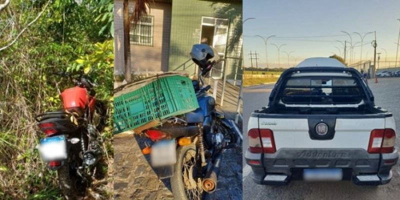 PRF recupera moto roubada, tira de circulação dois veículos adulterados e flagra condutor embriagado