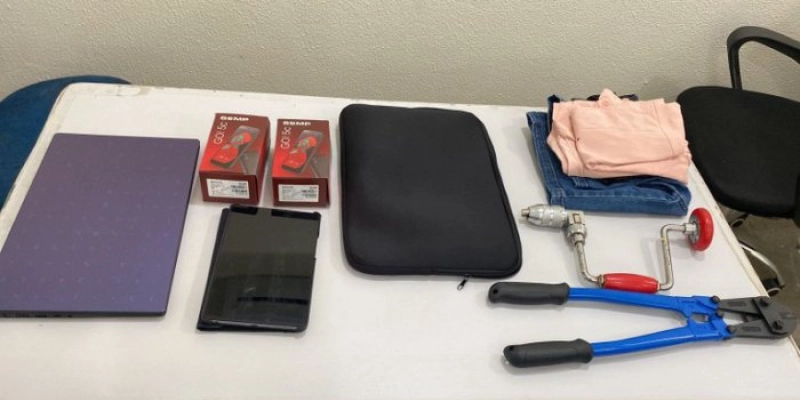 Polícia Civil apreende materiais utilizados em arrombamentos de cofres na Paraíba, Rio Grande do Norte e Ceará