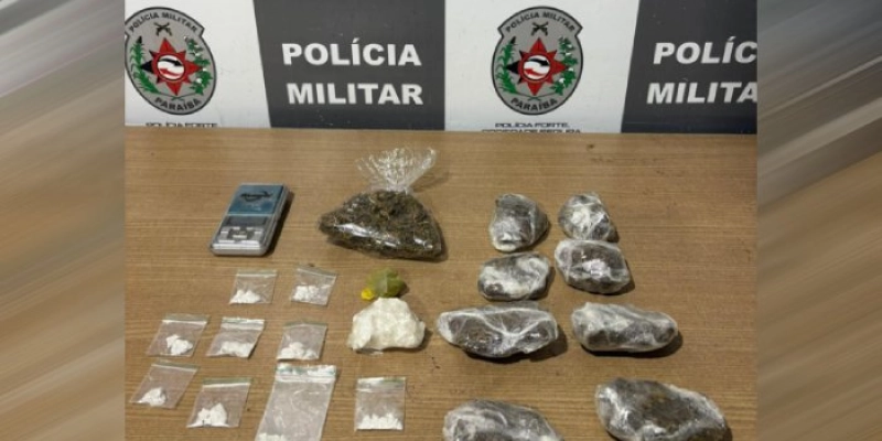 Polícia Militar apreende drogas em ações de combate ao tráfico na zona sul de JP