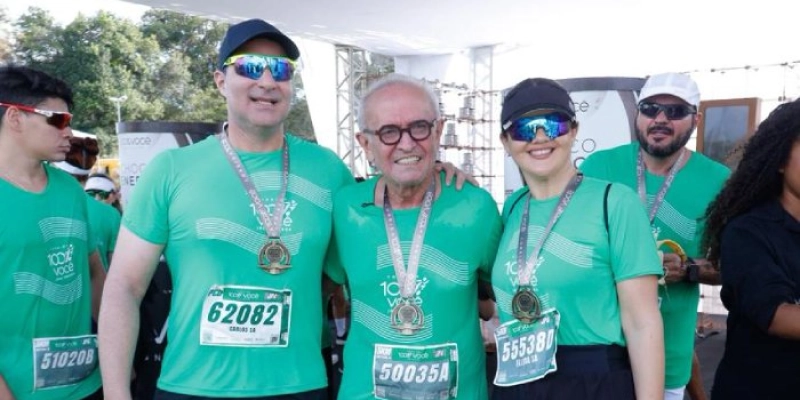 Cícero Lucena celebra o esporte, cultura e bem-estar na Corrida 100% Você, que bateu recorde de participantes