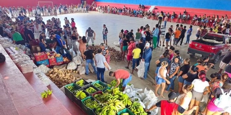 Prefeitura de Aparecida distribui mais de 600 cestas do PAA e reforça compromisso com a segurança alimentar