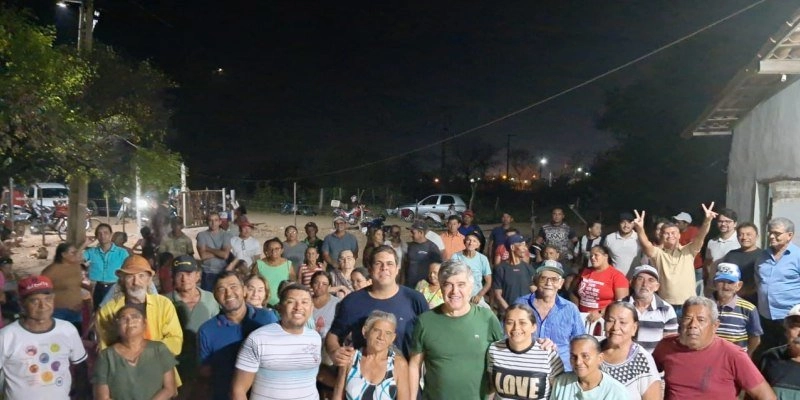 Comunidades rurais de Sousa recebem garantias de obras e equipamentos através de Wellington Roberto