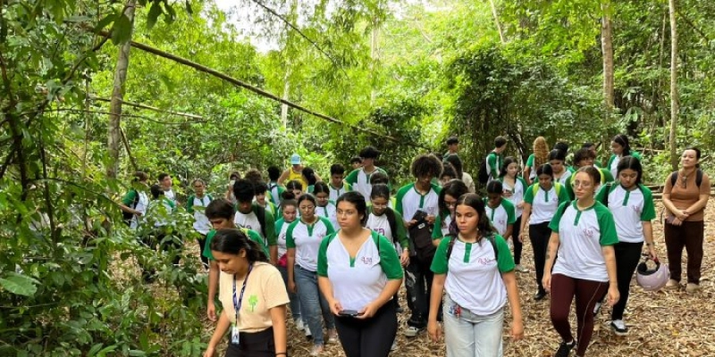 Governo da Paraíba inicia aulas de campo do Programa Agente Jovem Ambiental