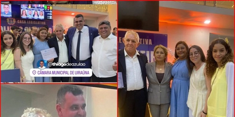 Empresário e pecuarista, Williams Moreira de Abrantes recebe o Título de Cidadão Uiraunense