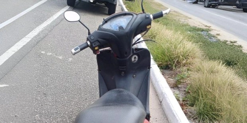 PRF apreende moto com placa falsa e detém condutor por adulteração 