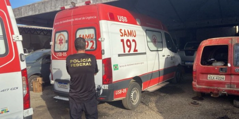 PF e CGU deflagram operação contra desvios na manutenção de ambulâncias