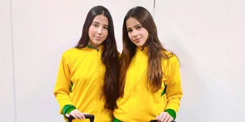 Dupla paraibana campeã dos JEBs representará o Brasil nos Jogos Sul-Americanos Escolares 2025 