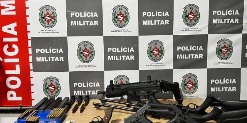 FUZIS E MAIS: PM aumenta apreensões de armas de fogo, drogas e prisão de foragidos em novembro