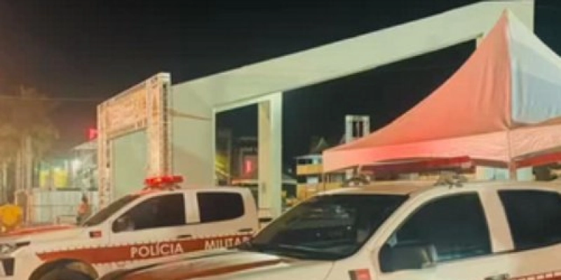 Polícia Militar garante segurança durante a Festa de Emancipação Política de Uiraúna