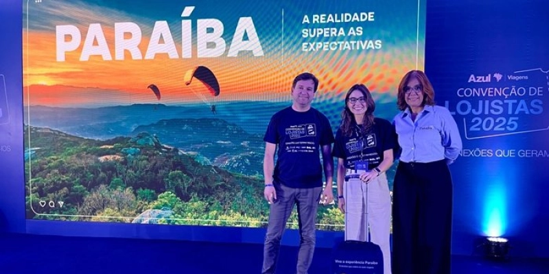 Paraíba reforça promoção turística na Convenção de Lojistas da Azul Viagens