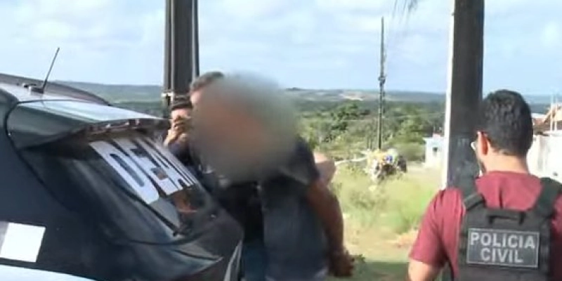 Homem é preso suspeito de abusar de seis meninas da mesma família, na Paraíba