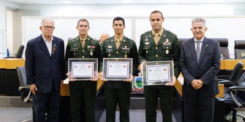 AL homenageia militares com cidadania paraibana e medalha Epitácio Pessoa