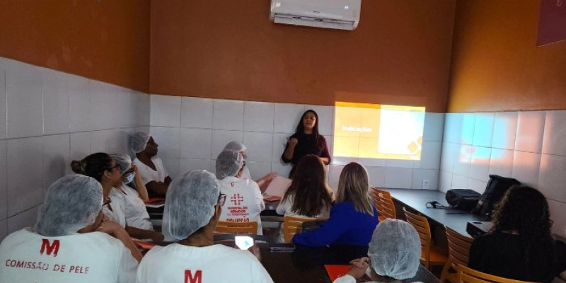 Hospital Edson Ramalho adota protocolo para cicatrização mais rápida de feridas com uso de curativos e suplementação alimentar