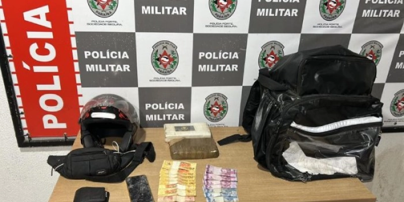 Suspeito de transportar drogas é preso após tentar fugir de blitz policial na orla da Capital