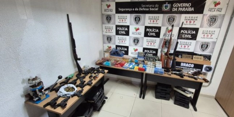 Polícia Civil desarticula comércio irregular de munições e acesso de ‘faccionados’ a clube de tiro