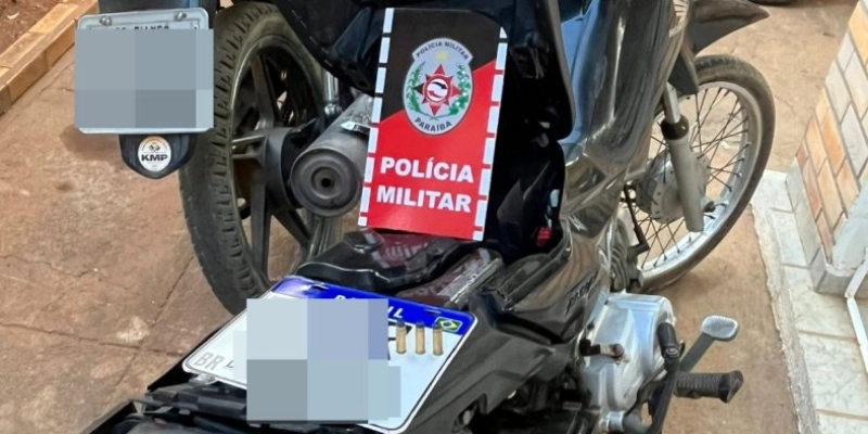 Polícias Militar e Civil prendem suspeitos de roubo e apreendem munições em Brejo dos Santos
