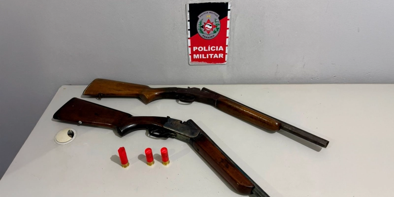 Polícia Militar prende homem por porte ilegal de arma de fogo em Santa Rita