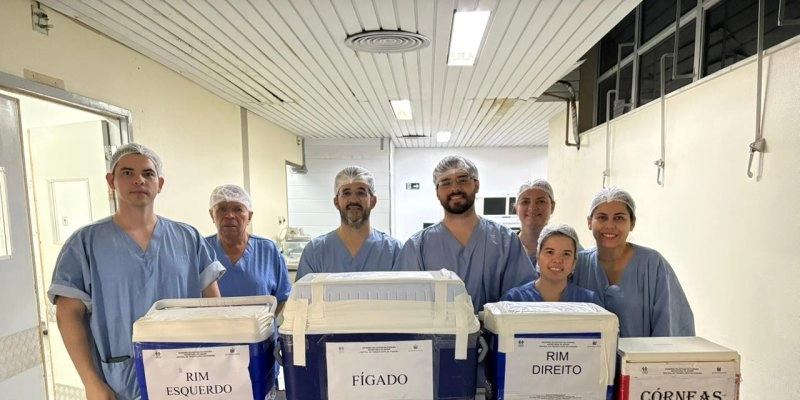 Cinco pacientes deixam lista de espera após doação de múltiplos órgãos em João Pessoa