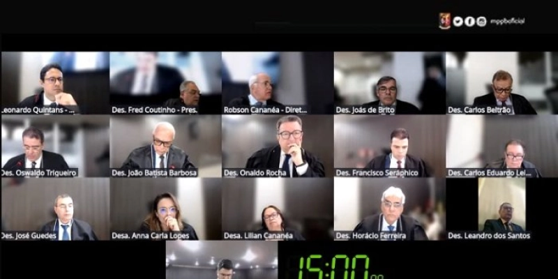  TJPB recebe denúncia do Ministério Público contra juiz com afastamento cautelar