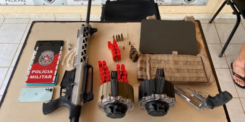 Polícia Militar apreende materiais que estariam ligados a um assassinato na cidade de Cabedelo