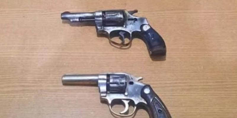 Polícia militar apreende duas armas de fogo no interior do estado 