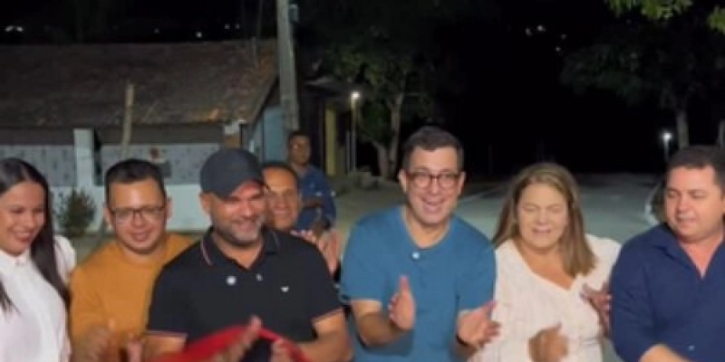 Gervásio Maia destaca avanço histórico com pavimentação total do distrito de Areia Vermelha, em Sobrado