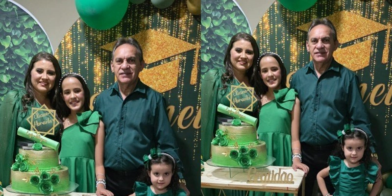 Visitadora do Programa Criança Feliz da Prefeitura de Uiraúna, Eliana Abrantes, cola grau em Técnica de Enfermagem