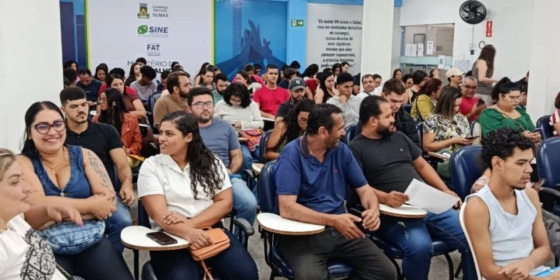 Sine de Campina Grande registra grande movimentação na manhã desta segunda-feira