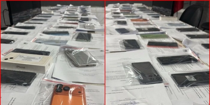 Operação devolve aos donos mais 60 aparelhos roubados ou furtados na Paraíba