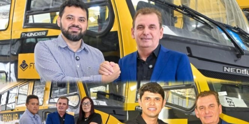 Chico Mendes destaca entrega de ônibus escolares para municípios do Sertão