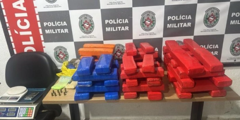 PM desarticula esquema de armazenamento de drogas e prende suspeito na PB