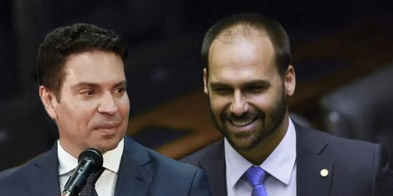 Câmara decide cassar mandatos de Eduardo Bolsonaro e Ramagem