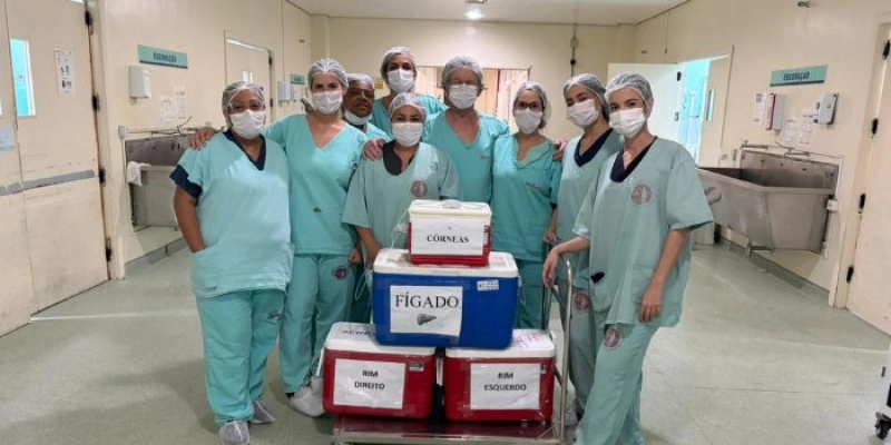 Quarta doação de múltiplos órgãos do mês de dezembro tira mais cinco pessoas da lista de espera de transplante