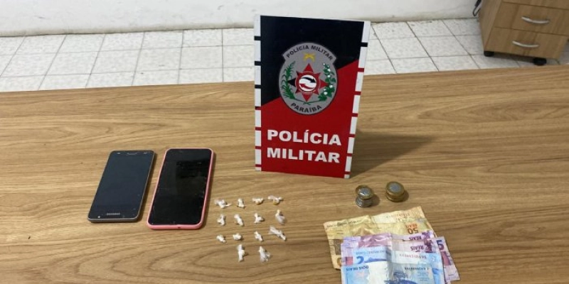 Membro de facção criminosa é preso por tráfico em Pombal
