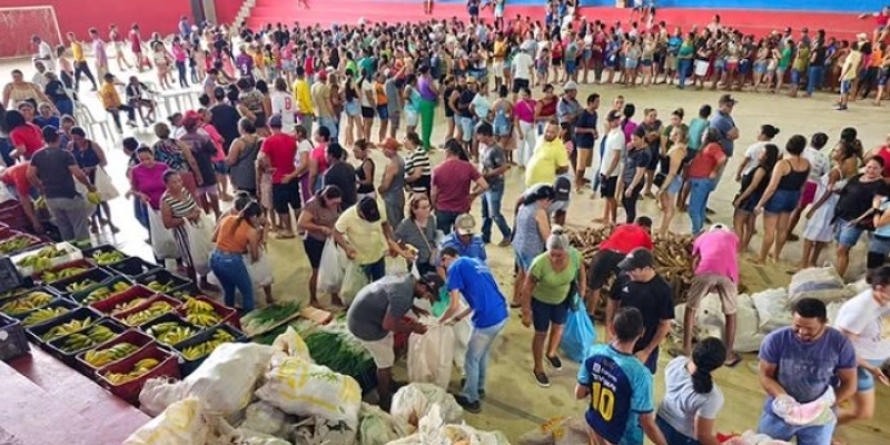 Prefeitura de Aparecida distribui cestas de alimentos a mais de 800 famílias por meio do Programa de Aquisição de Alimentos